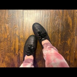 Sparkly black Keds size 6.5